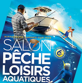 Salon de la pêche et des loisirs aquatique à Cagne-sur-mer notre partenaire location bateaux 06